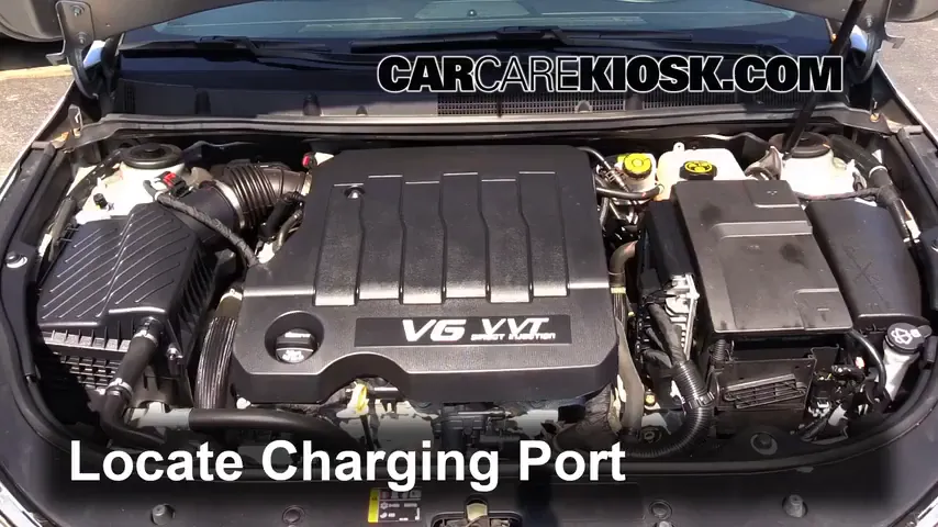2013 Buick LaCrosse 3.6L V6 FlexFuel Air Conditioner Recharge Freon